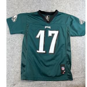 Philadelphia Eagles Alshon Jeffery #17 NFL Players Jersey Youth M Green Football